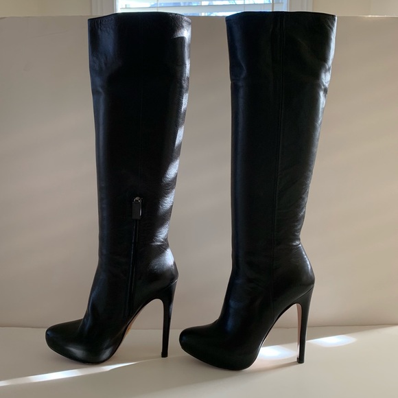 Prada Tall Leather Boots